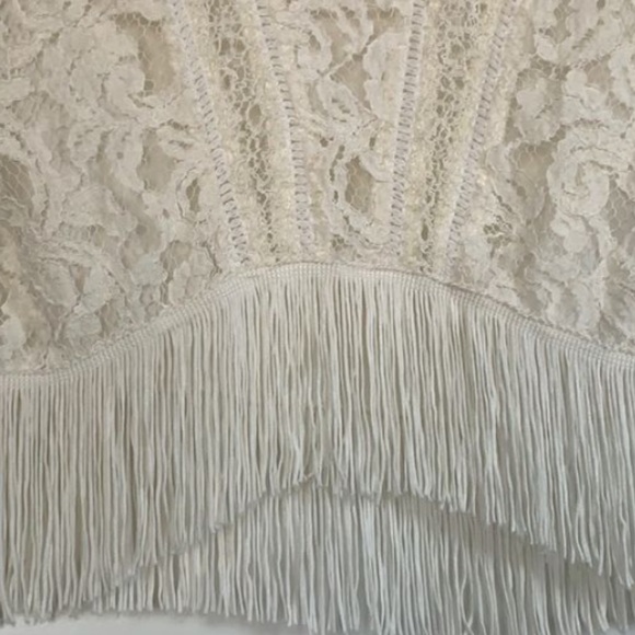 Topshop Fringe Crop Top - Picture 4 of 4